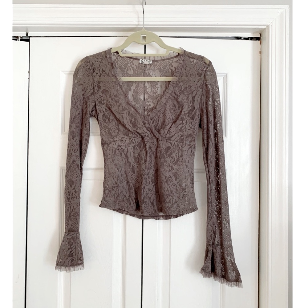 Free People Lace Top